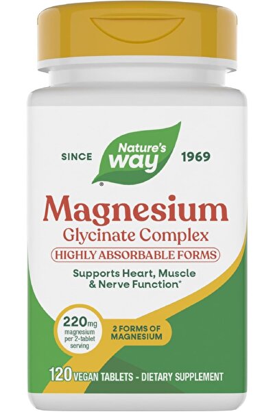 Nature's Natures Way, Magnesium Complex, 100 Capsules (250 Mg Each)
