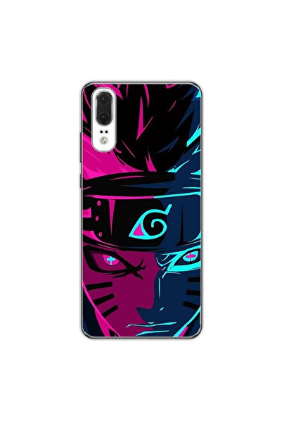 OEM Husa compatibila cu Huawei P20 Silicon Gel Tpu Model Naruto Purple Sage Mode