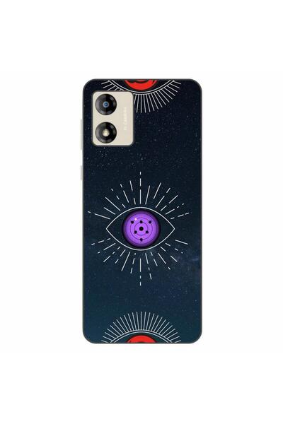OEM Husa compatibila cu Motorola Moto E13 Silicon Gel Tpu Model Tomoe Rinnega...