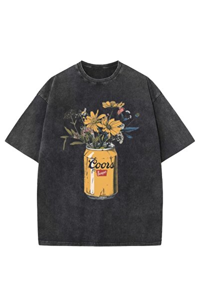 bellanova Unisex Oversize T-shirt με στάμπα Streetwear Άνετη εφαρμογή Daily P...