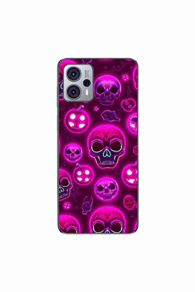 OEM Husa compatibila cu Motorola Moto G23 Silicon Gel Tpu Model Cyberpunk Hal...