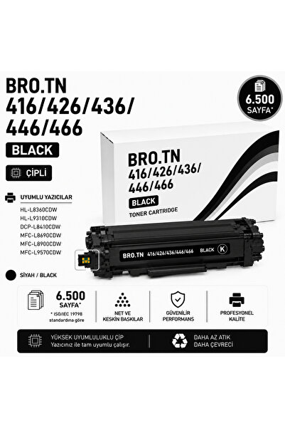 Brother BRO.TN 416/426/436/446/466 Black