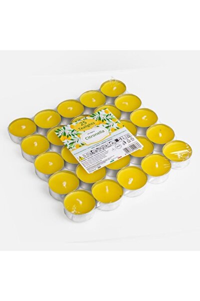 OEM Lumânare tip pastilă cu citronella 3,5 x 1,5 cm - 25 bucăți