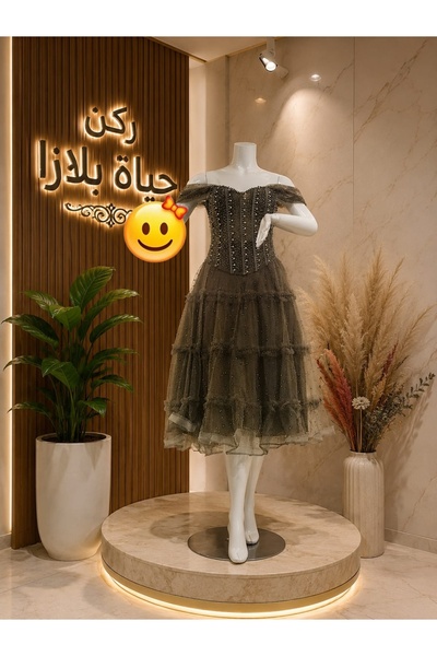 al faten elegant evening dress