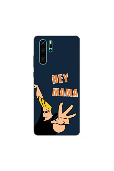 OEM Калъф, съвместим с Huawei P30 Pro, силиконов гел TPU, с десен с надпис  "...