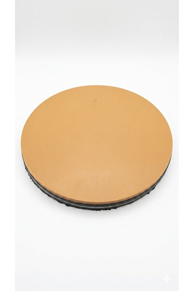 Bateri practice pad. Çalışma Pedi 20 cm Çap El Yapımı 3 mm Kauçuk