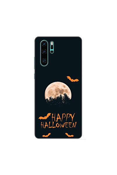 OEM Θήκη συμβατή με Huawei P30 Pro από σιλικόνη gel TPU με σχέδιο Happy Hallo...