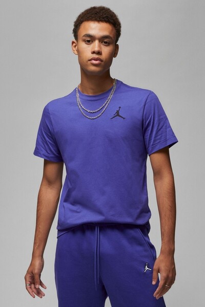 Nike Tricou casual pentru bărbați Air Jordan Jumpman SS Crew, mov