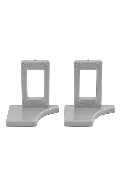 OEM Emniyet Kemeri İkaz Susturucu Gizli Toka - 2'li Set (Gri)