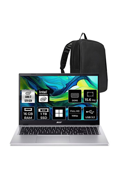 ACER Aspire Go Core i7-13620H 16GB 1TB SSD 15.6" FHD W11P Dizüstü Bilgisayar ...