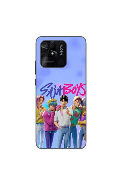 OEM Husa compatibila cu Xiaomi Redmi 10C Silicon Gel Tpu Model KPop Demon Hun...