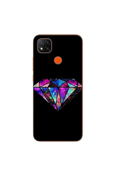 OEM Husa compatibila cu Xiaomi Redmi 9C NFC Silicon Gel Tpu Model Diamond Black