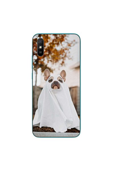 OEM Θήκη συμβατή με Xiaomi Redmi 9A Σιλικόνης Τζελ TPU με σχέδιο Χάλογουιν Φά...