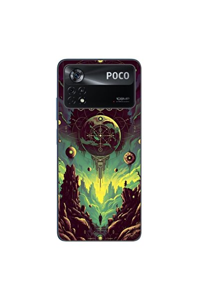 OEM Husa compatibila cu Xiaomi Poco X4 Pro Silicon Gel Tpu Model Mystical Planet