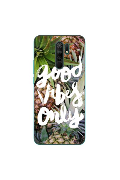 OEM Θήκη συμβατή με Xiaomi Redmi 9, από σιλικόνη gel TPU, μοντέλο Good Vibes ...