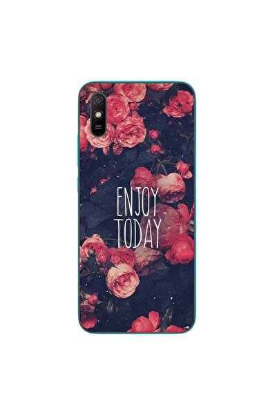 OEM Θήκη συμβατή με Xiaomi Redmi 9A Σιλικόνης Gel TPU Μοντέλο Enjoy Today
