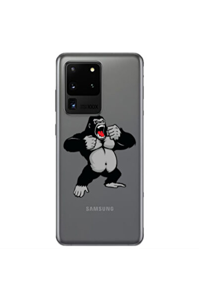 Other Samsung S20 Ultra Angry Gorilla2 Transparent Silicone TPU Θήκη
