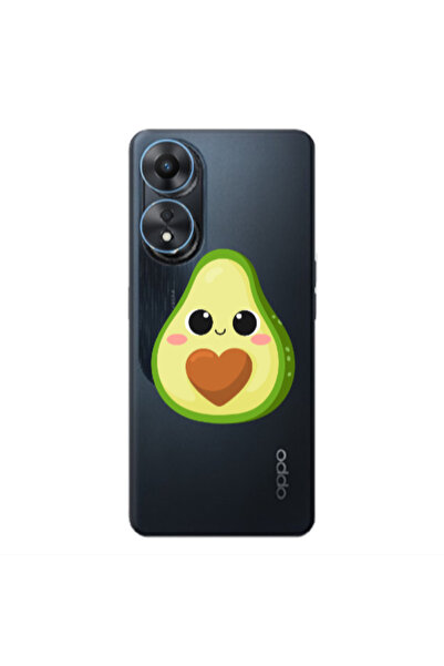 Other Oppo A 98 Baby avocado Transparent Silicone TPU Θήκη