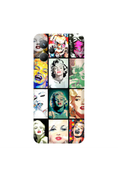 Other Realme C35 Marilyn Monroe Transparent Silicone TPU Θήκη