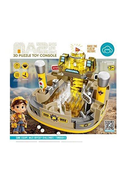 OEM Puzzle 3D - Labirint cu Bile - Constructii