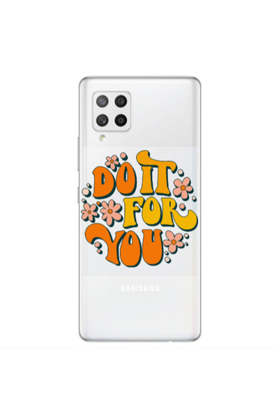 Other Samsung A42 5G Do it For You Transparent Silicone TPU Θήκη