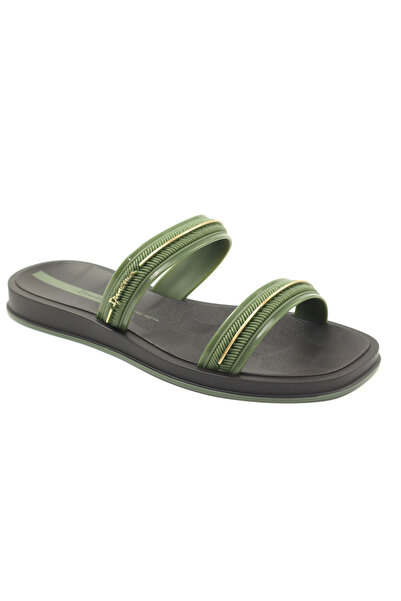 Ipanema Papuci dama GLOW SLIDE 27400 BR774-BLACK/GREEN/GOLD-35/36