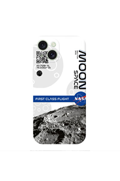 Other Apple iPhone 15 Plus Moon Space Transparent Silicone TPU Θήκη