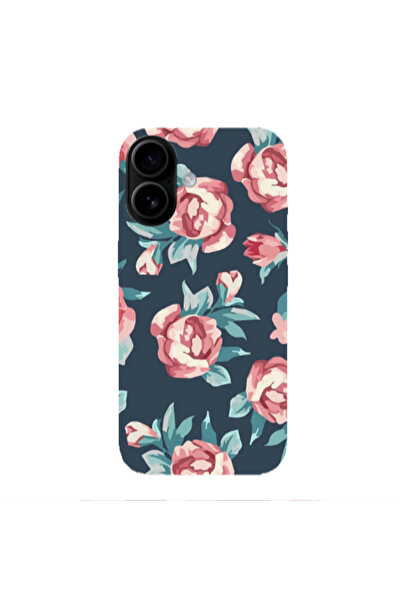 Other Apple Iphone 16 plus Purple roses Transparent Silicone TPU Θήκη