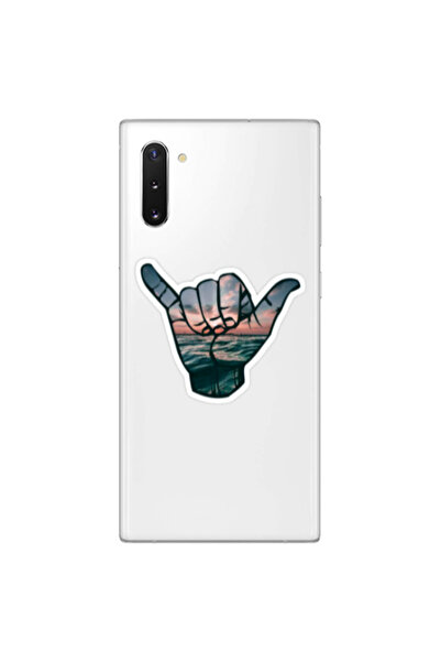 Other Samsung Note 10 Plus Hand Transparent Silicone TPU Θήκη