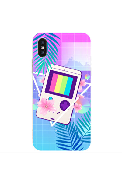 Other Apple iPhone Xs Max Triangle game Transparent Silicone TPU Θήκη