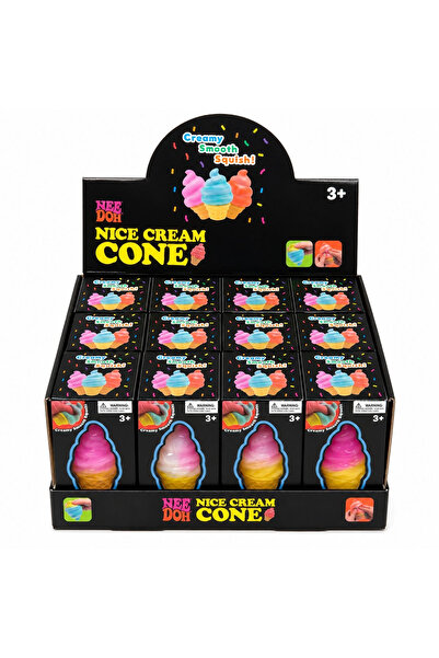 BaoBao Jucărie antistres Squishy Cornet de înghețată 8cm, model înghețată col...