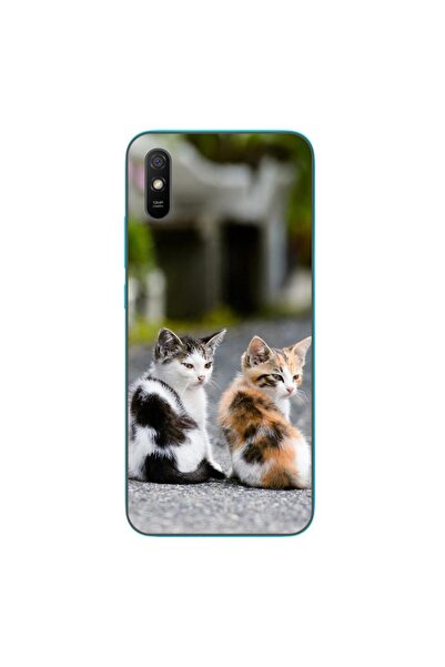OEM Husa compatibila cu Xiaomi Redmi 9A Silicon Gel Tpu Model Kitties