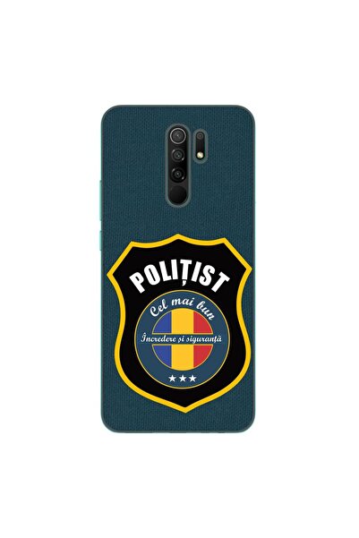 OEM Θήκη συμβατή με Xiaomi Redmi 9 από σιλικόνη gel TPU, μοντέλο Αστυνομικός