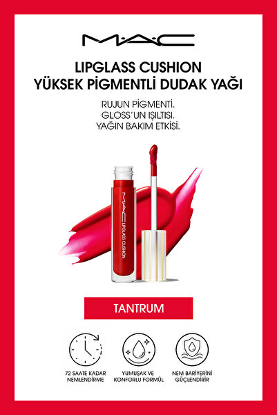 M.A.C M·A·C Lipglass Cushion Yüksek Pigmentli Dudak Yağı - Tantrum