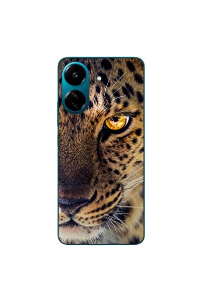OEM Θήκη συμβατή με Xiaomi Redmi 13C 4G από σιλικόνη gel TPU με σχέδιο λεοπάρ...