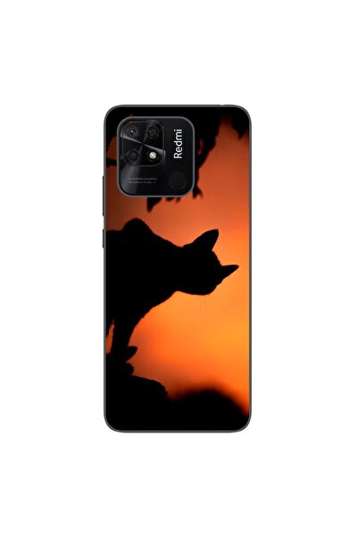 OEM Case compatible with Xiaomi Redmi 10C Silicone Gel Tpu Pattern Halloween ...