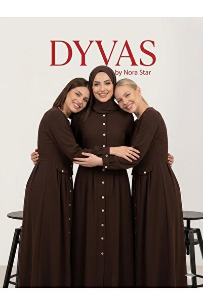 DYVAS Efsa Düğmeli Etamin Kap & Ferace