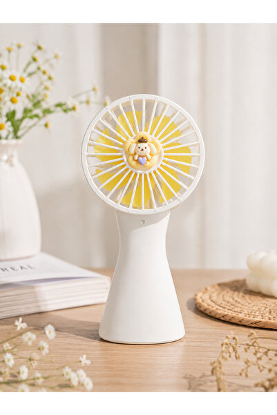Bakmakistersen Sanrio Cinnamoroll Lisanslı Şarjlı Mini Vantilatör USB Taşınab...