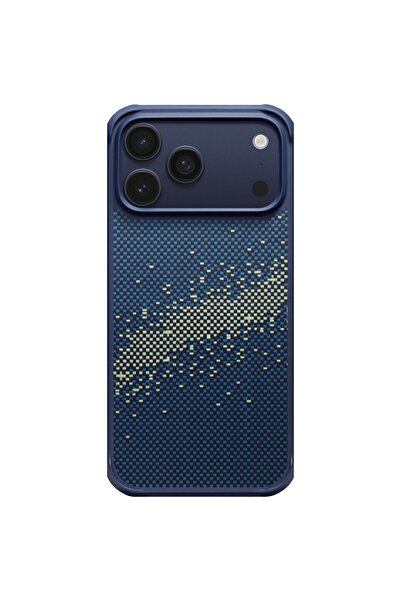 PITAKA Carcasă StarPeak Aramid MagSafe pentru iPhone 17 Pro Calea Lactee