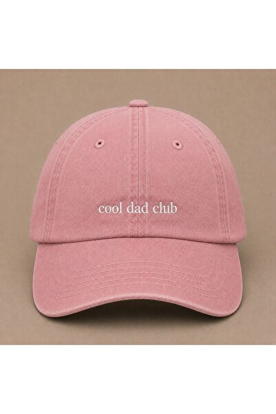 WeavedCo Cool Dad Club Embroidered Vintage Washed Men's Cap Hat Father's Day ...