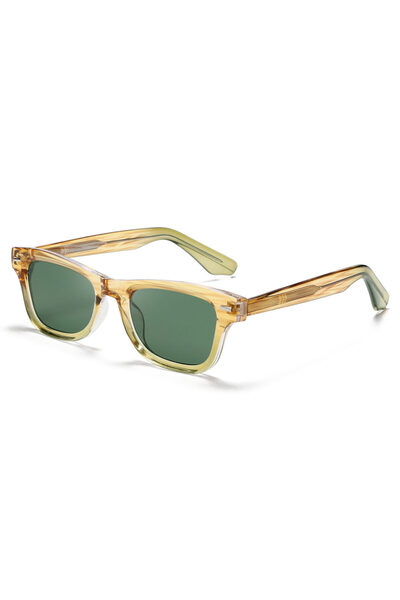 Optosquad Διάφανα Μελί Premium Polarized Γυαλιά Ηλίου-F. Acetate