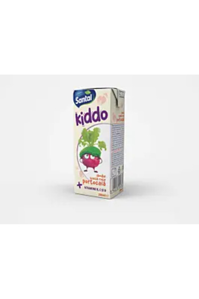 SANTALE Suc cu aromă de lămâie, sfeclă și portocală Santal Kiddo 0.2 L