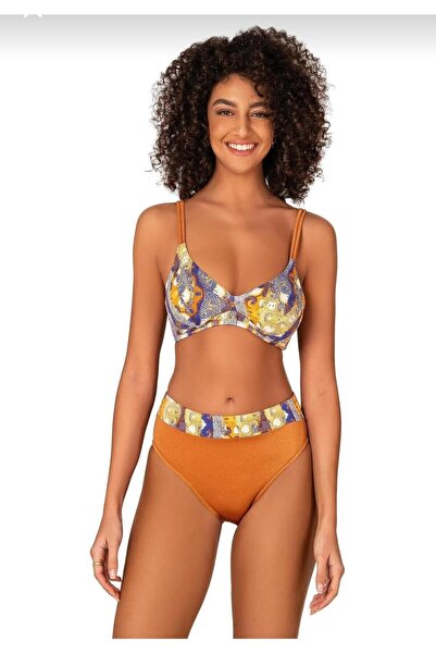 aykidsclup Patterned Bikini Set Complementing Beach Chic 22329-