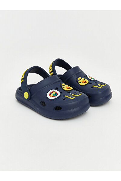 LC Waikiki Nevavm Fenerbahçe Printed Boys' Beach Sandals with Difference