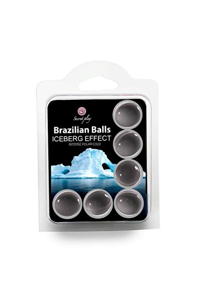 SECRET PLAY Set 6 Brazilian Balls Iceberg Cold Effect