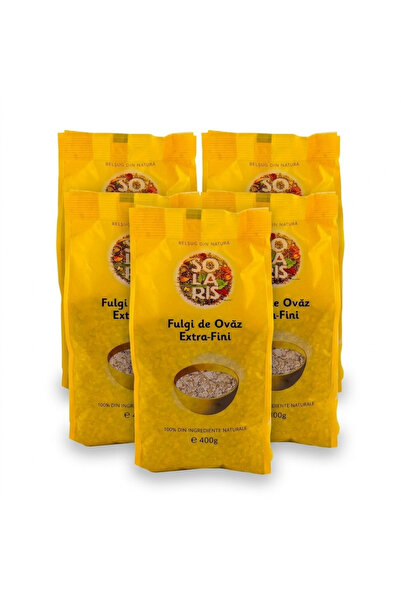 Solaris Plant Fulgi de Ovăz Extra Fini Solaris, 400g, 100% Naturali pentru Mi...