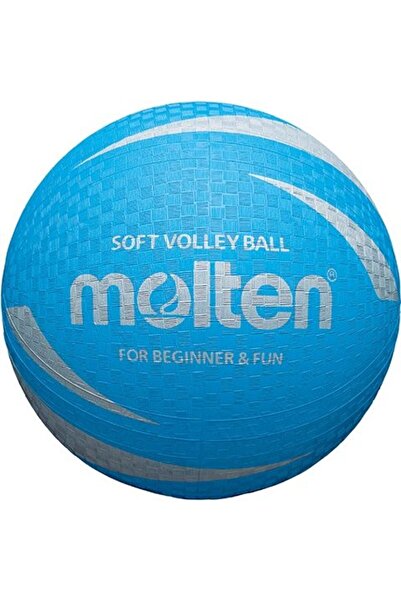 MOLTEN Minge volei soft S2V1250-C, cauciuc, culoare albastra