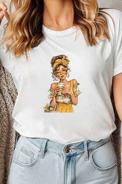 Sarah's Boutique Women's T-shirt – 100% cotton – Sunny Sip