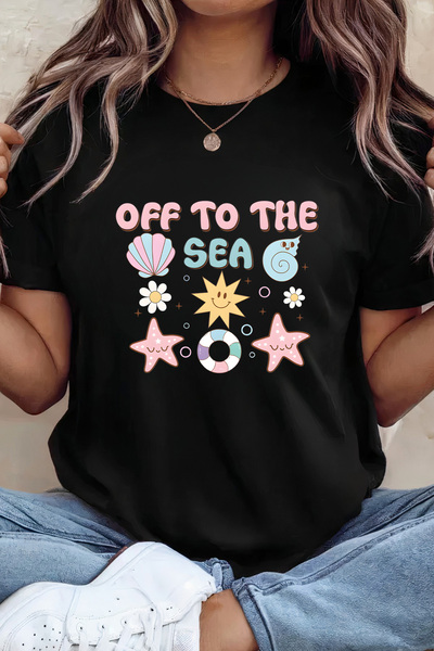 Sarah's Boutique Women's T-shirt – 100% cotton – Sea Stars