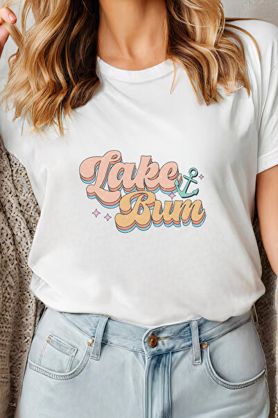 Sarah's Boutique Women's T-shirt – 100% cotton – Lake Bum